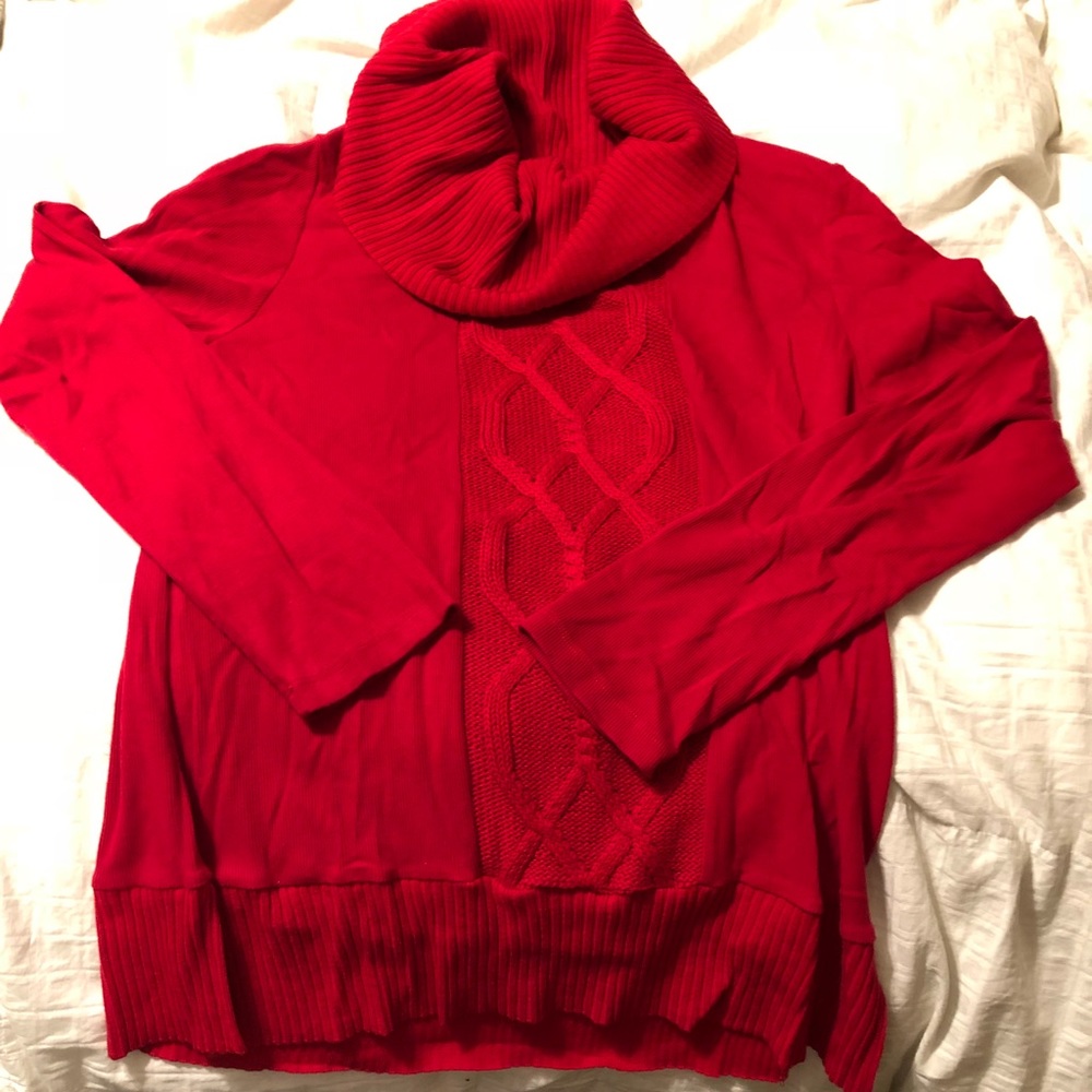Red sweater